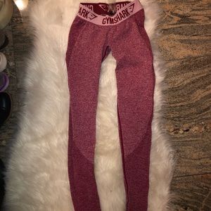 Pink gymshark leggings